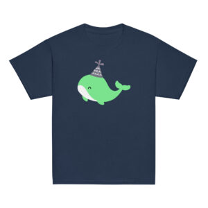 Alternative view of Youth classic tee "Party Whale"