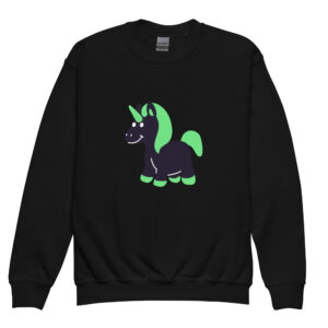 Alternative view of Youth crewneck sweatshirt "Cute Fantasy"