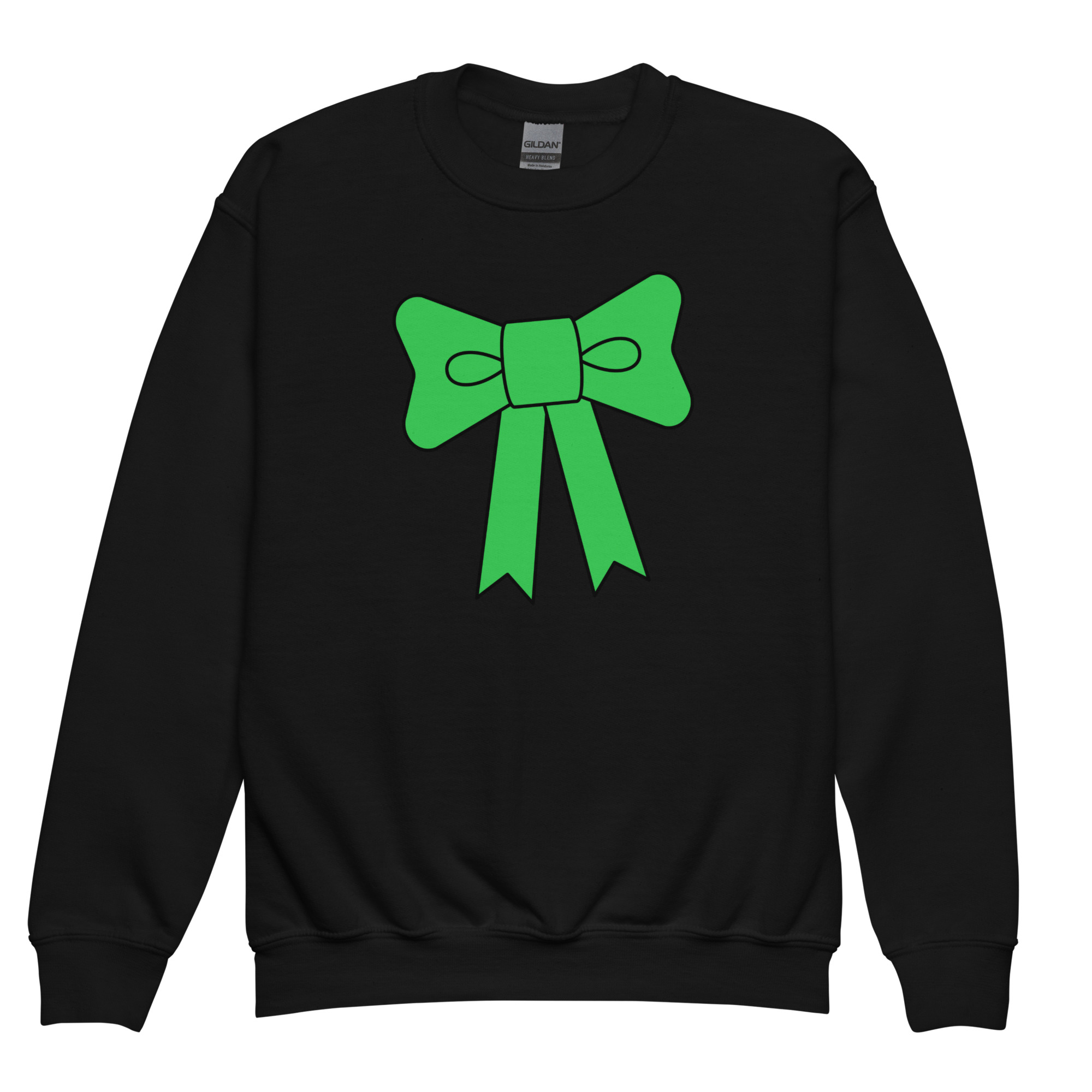Youth crewneck sweatshirt "Ribbon Charm"