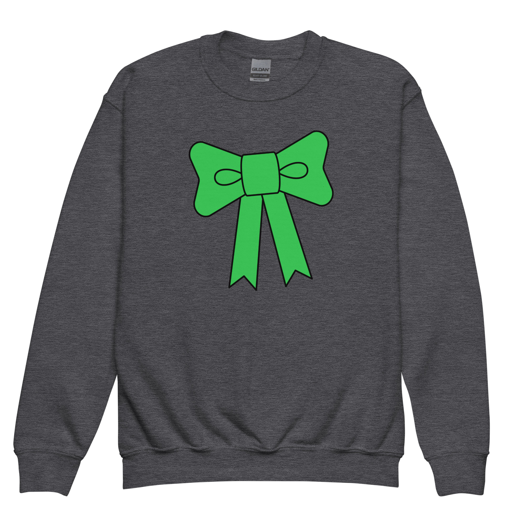 Youth crewneck sweatshirt "Ribbon Charm" - Image 5