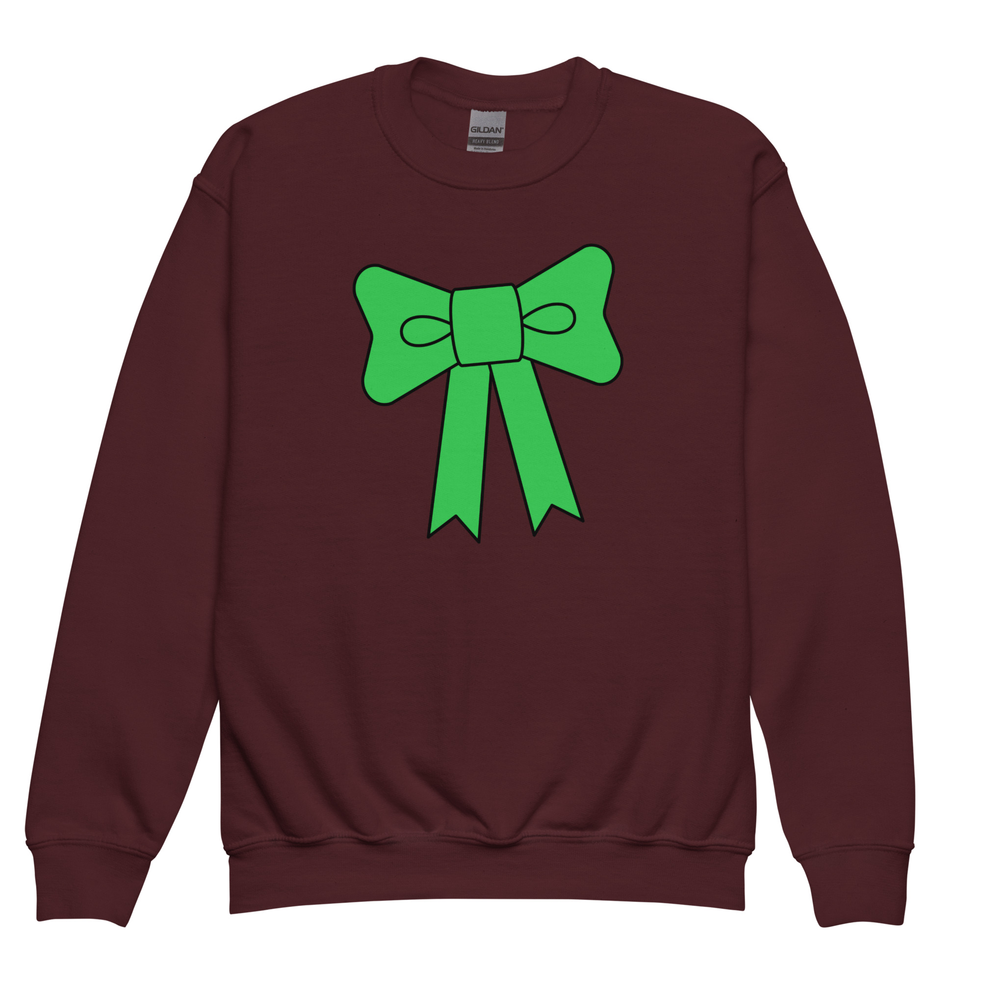 Youth crewneck sweatshirt "Ribbon Charm" - Image 3