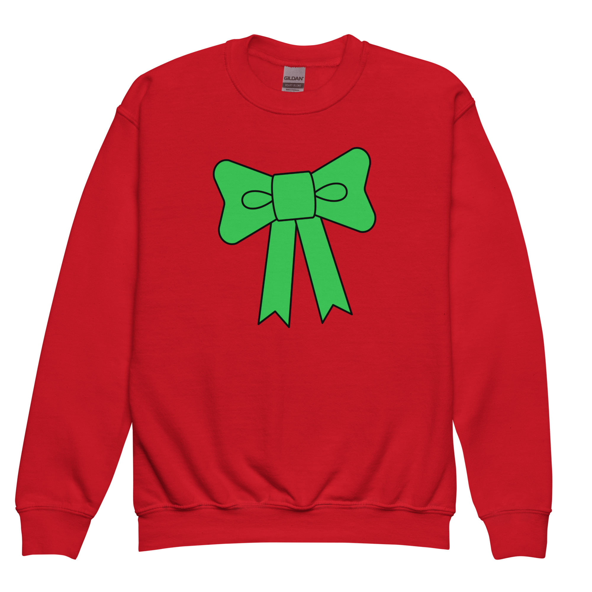 Youth crewneck sweatshirt "Ribbon Charm" - Image 4