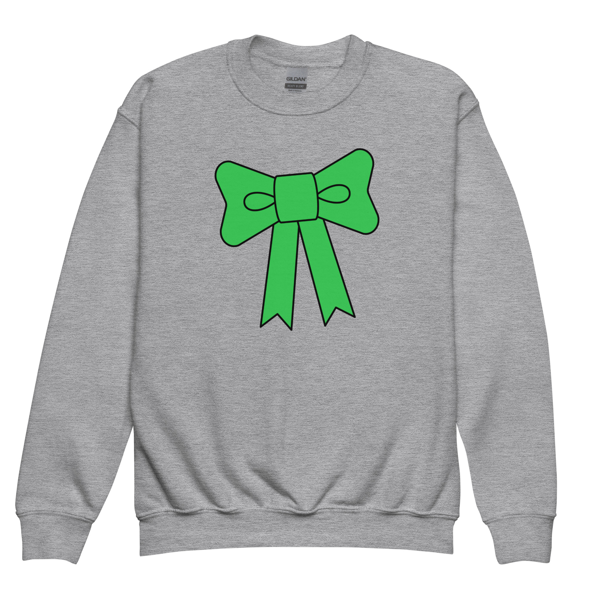 Youth crewneck sweatshirt "Ribbon Charm" - Image 7