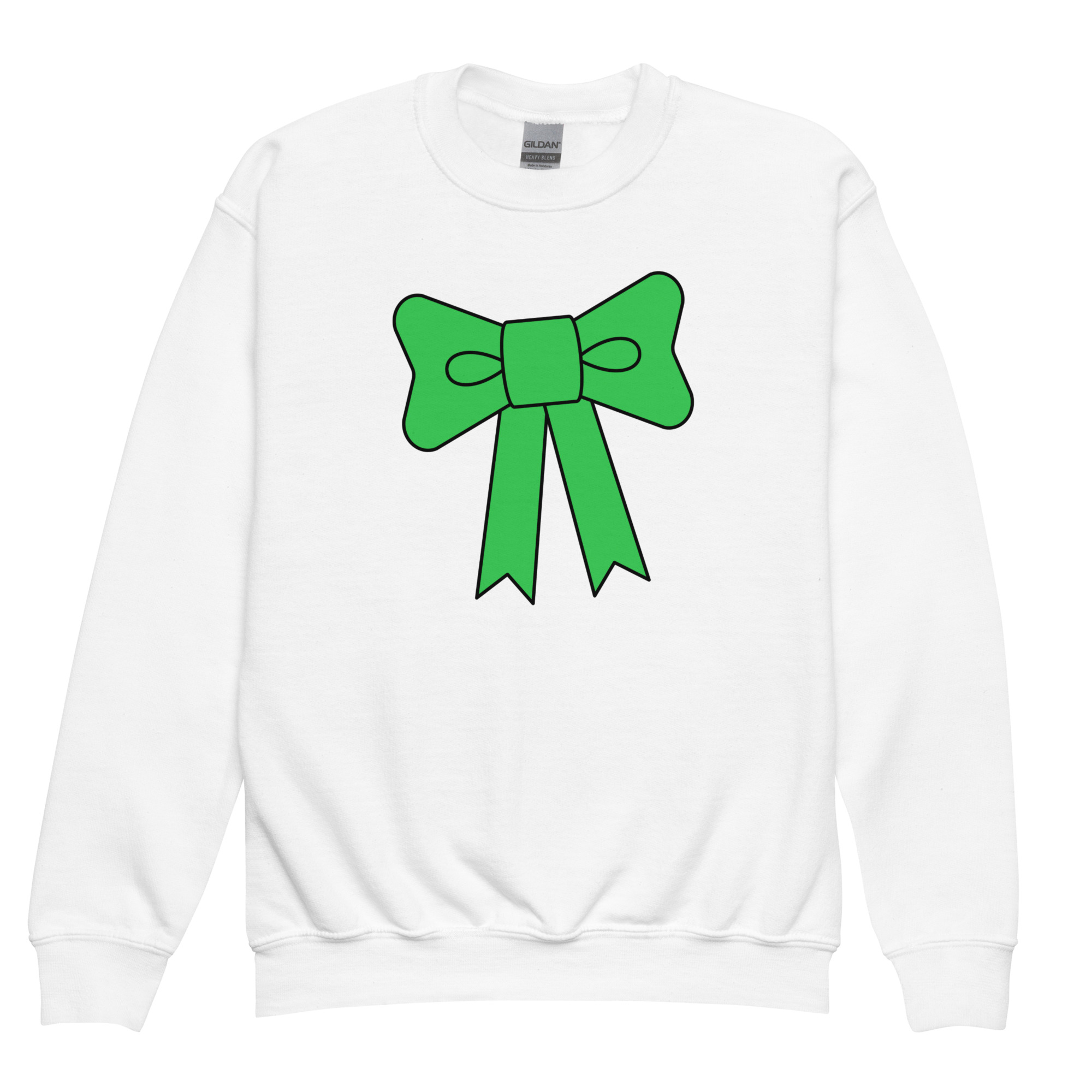 Youth crewneck sweatshirt "Ribbon Charm" - Image 8