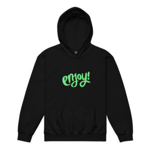 Youth heavy blend hoodie "ENJOY!"