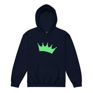 Alternative view of Youth heavy blend hoodie "Crown"