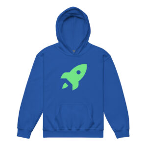 Youth heavy blend hoodie "Space Rush"