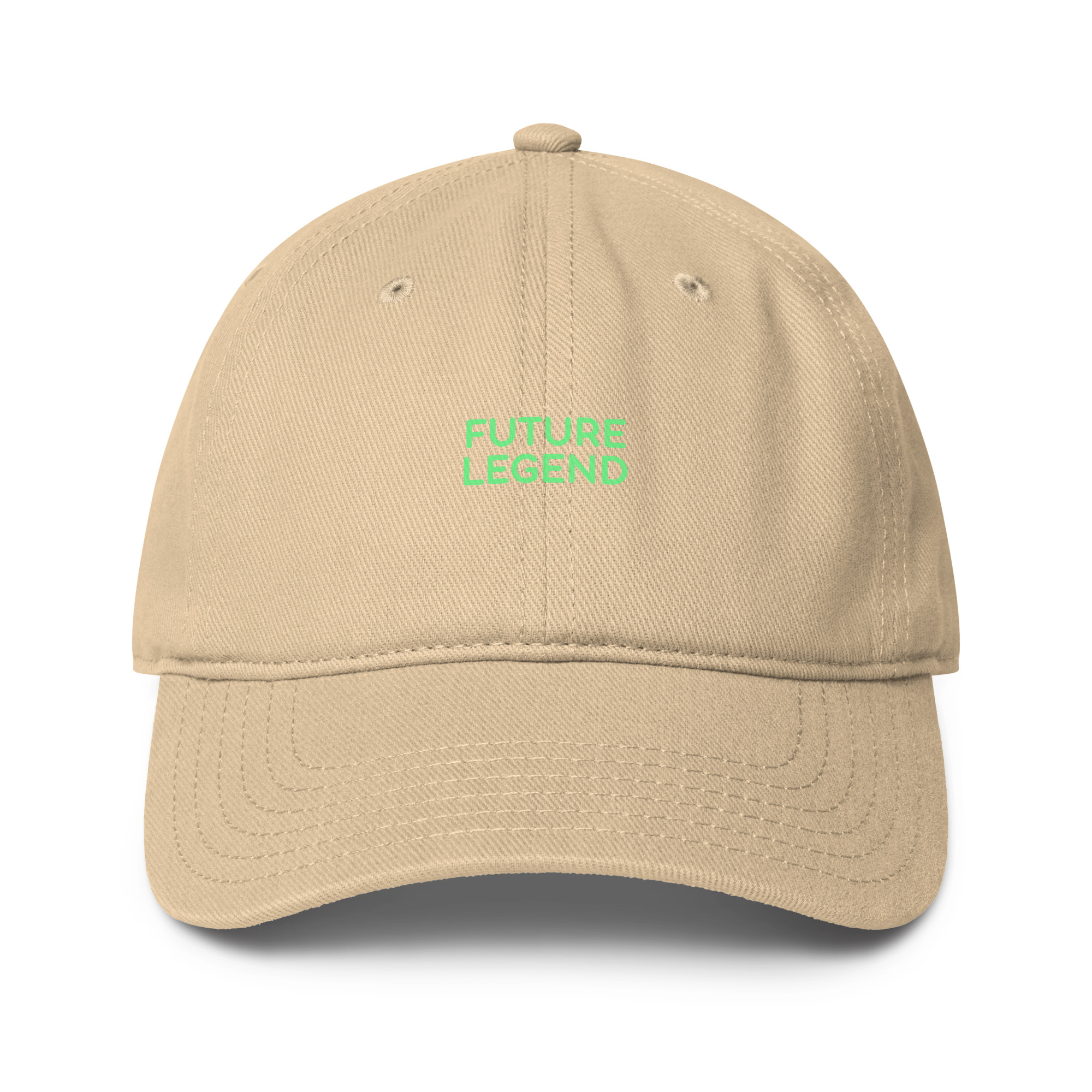 Low-profile baseball cap