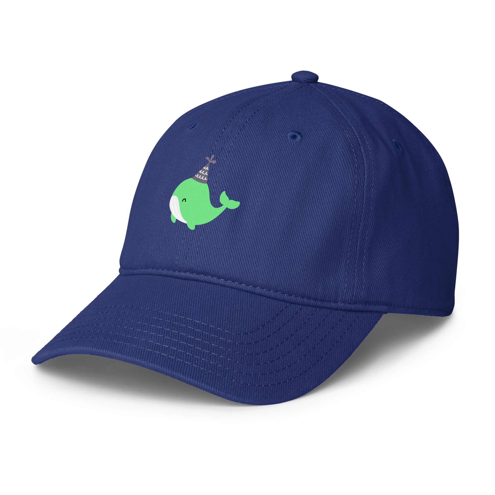 Low-profile baseball cap