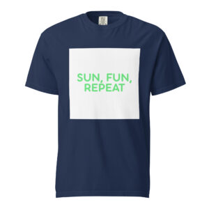 Unisex garment-dyed heavyweight t-shirt