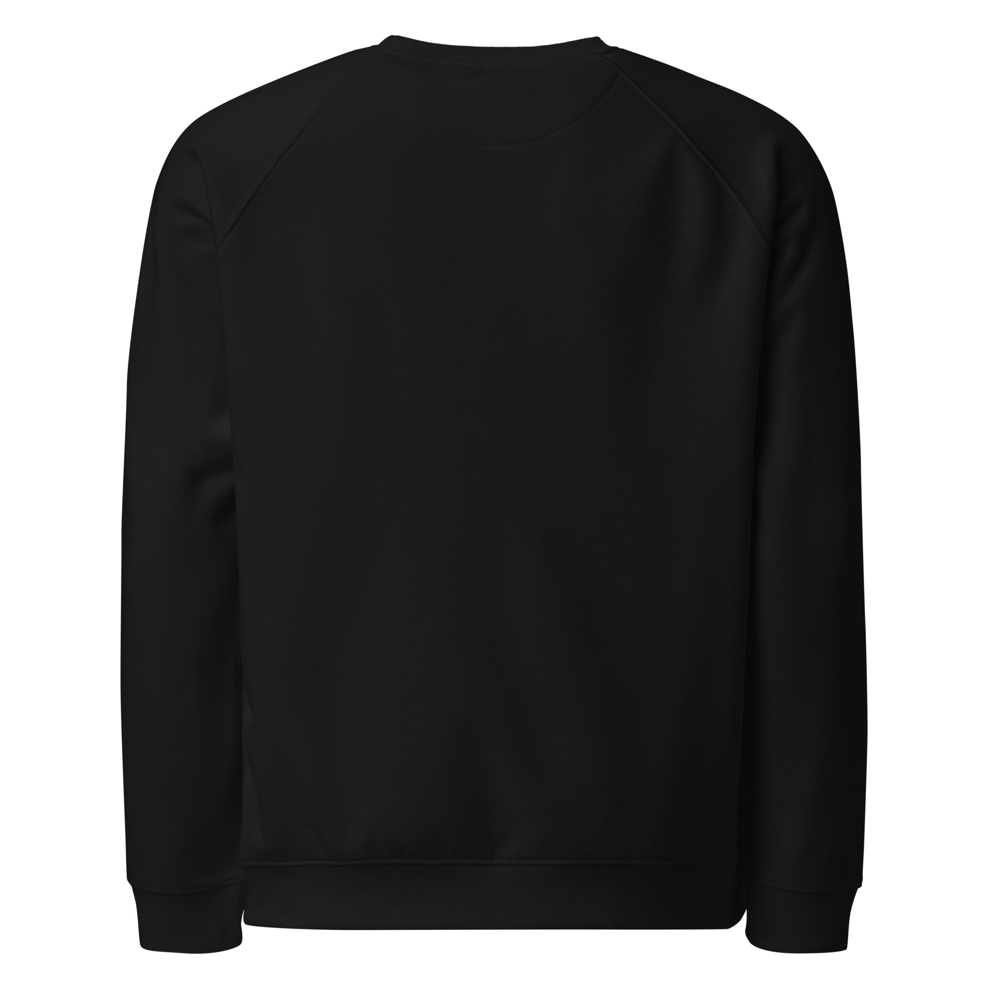 Unisex organic raglan sweatshirt - Image 7
