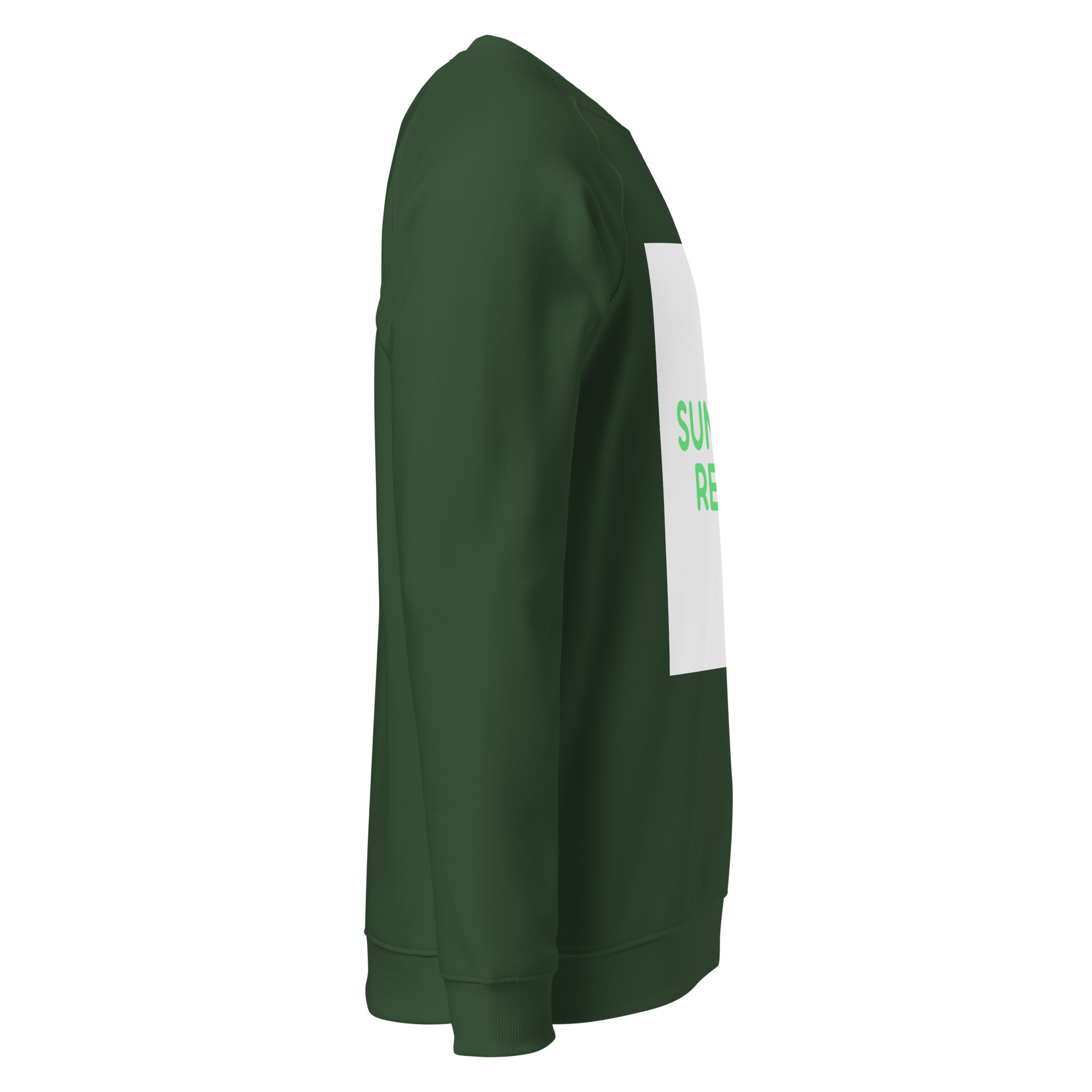 Unisex organic raglan sweatshirt - Image 22