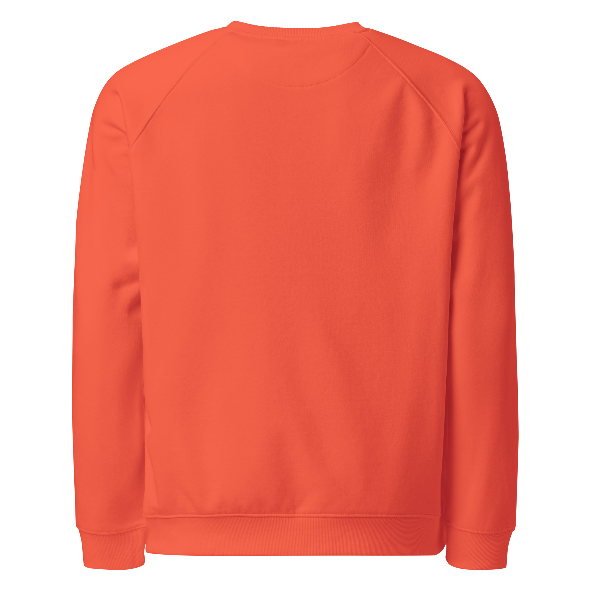 Unisex organic raglan sweatshirt - Image 11