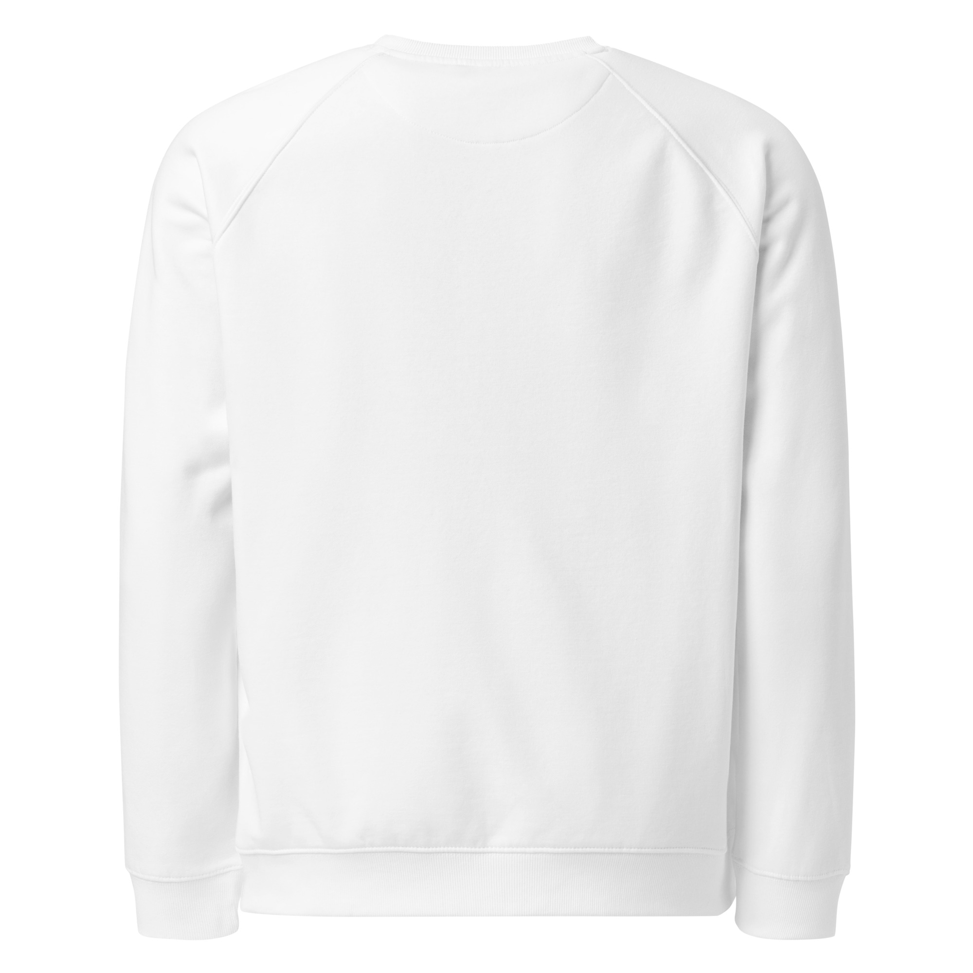 Unisex organic raglan sweatshirt - Image 12