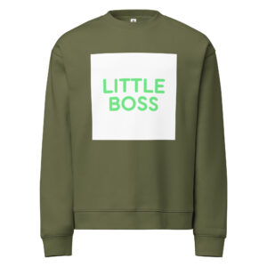 Alternative view of Unisex relax crew neck sweatshirt