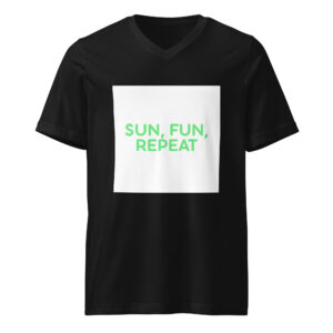 Unisex Short Sleeve V-Neck T-Shirt