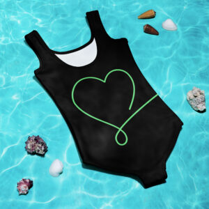 Alternative view of All-Over Print Kids Swimsuit