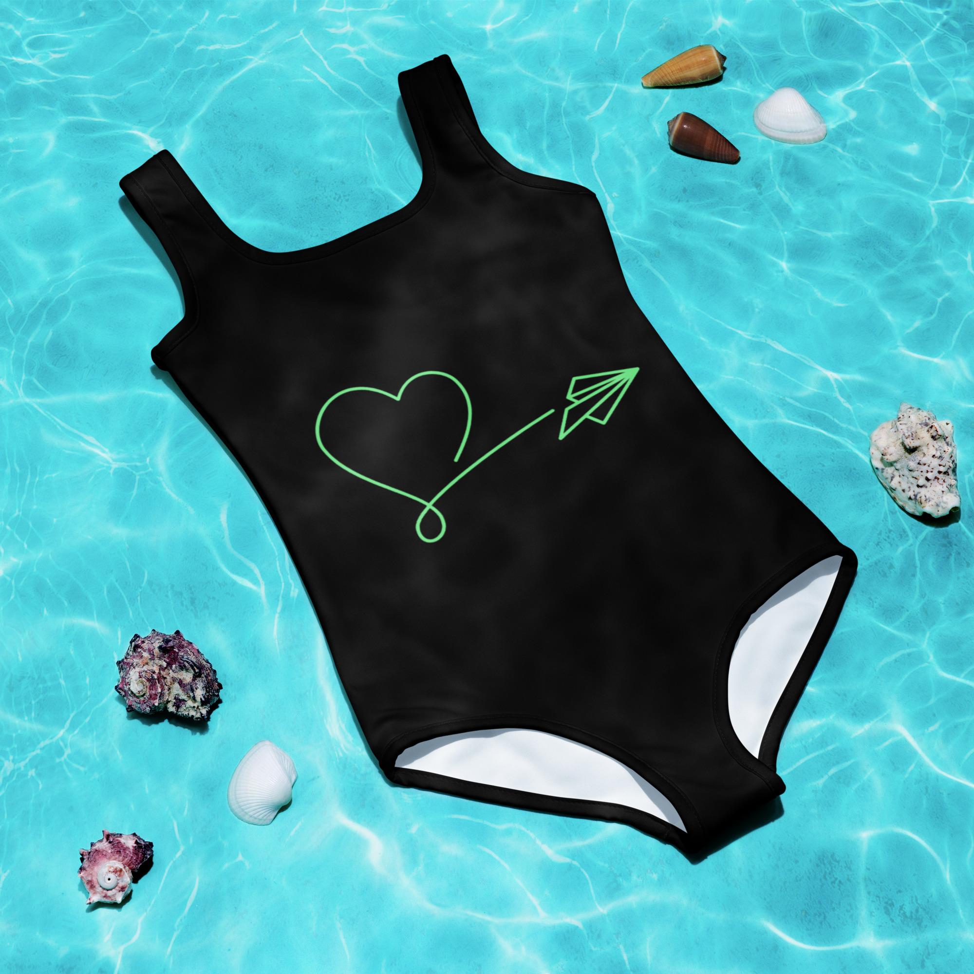 All-Over Print Kids Swimsuit