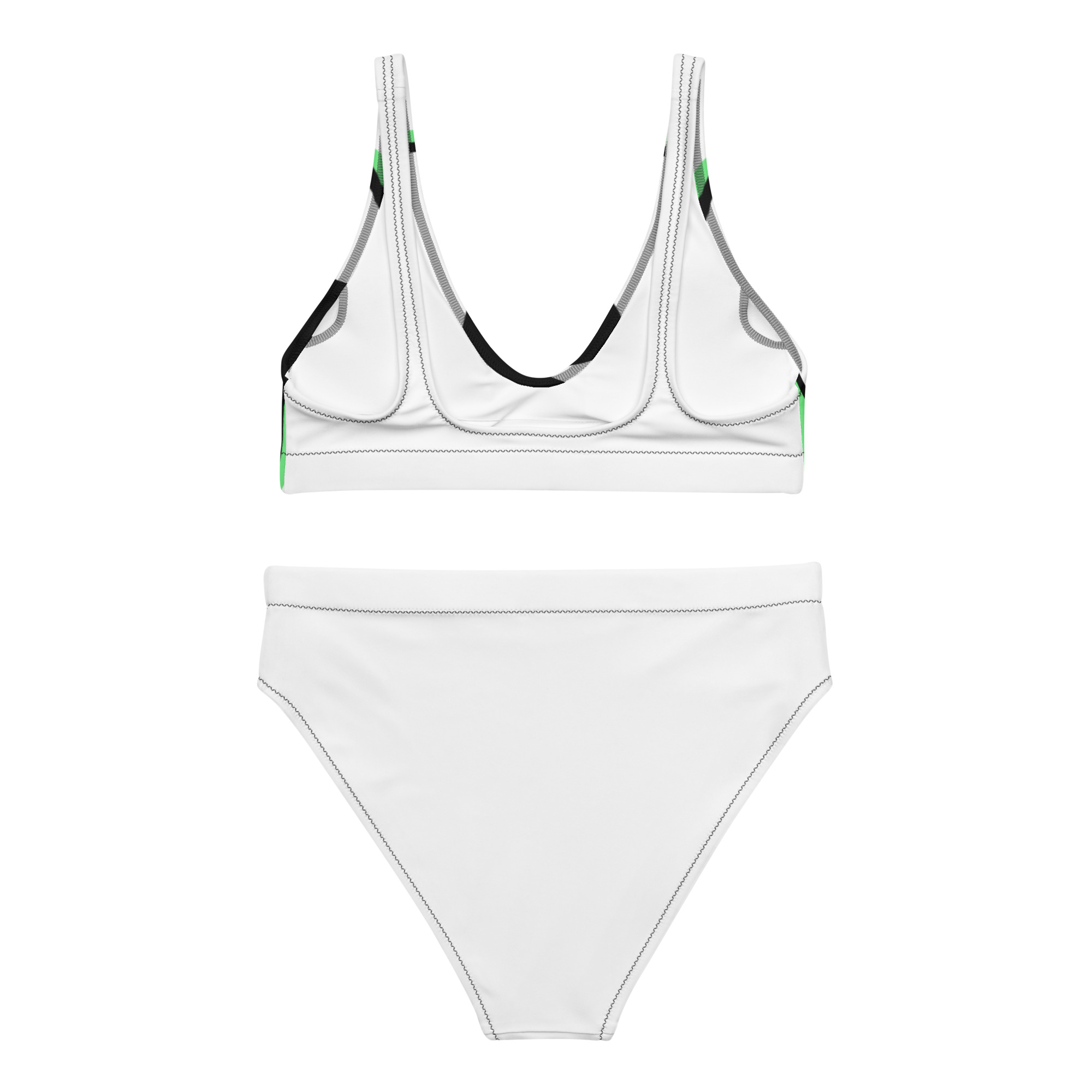 Recycled high-waisted bikini - Image 3