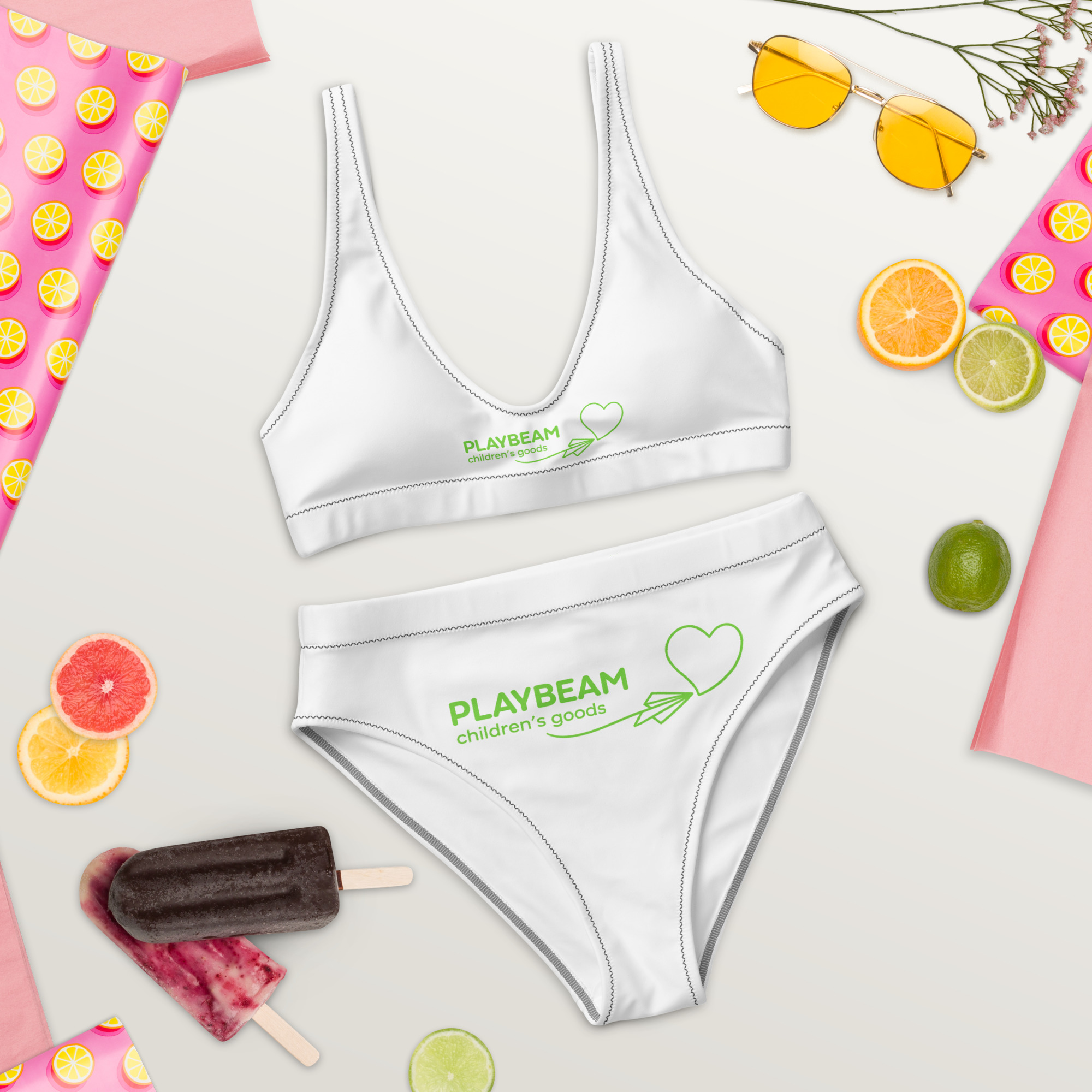 Recycled high-waisted bikini - Image 8