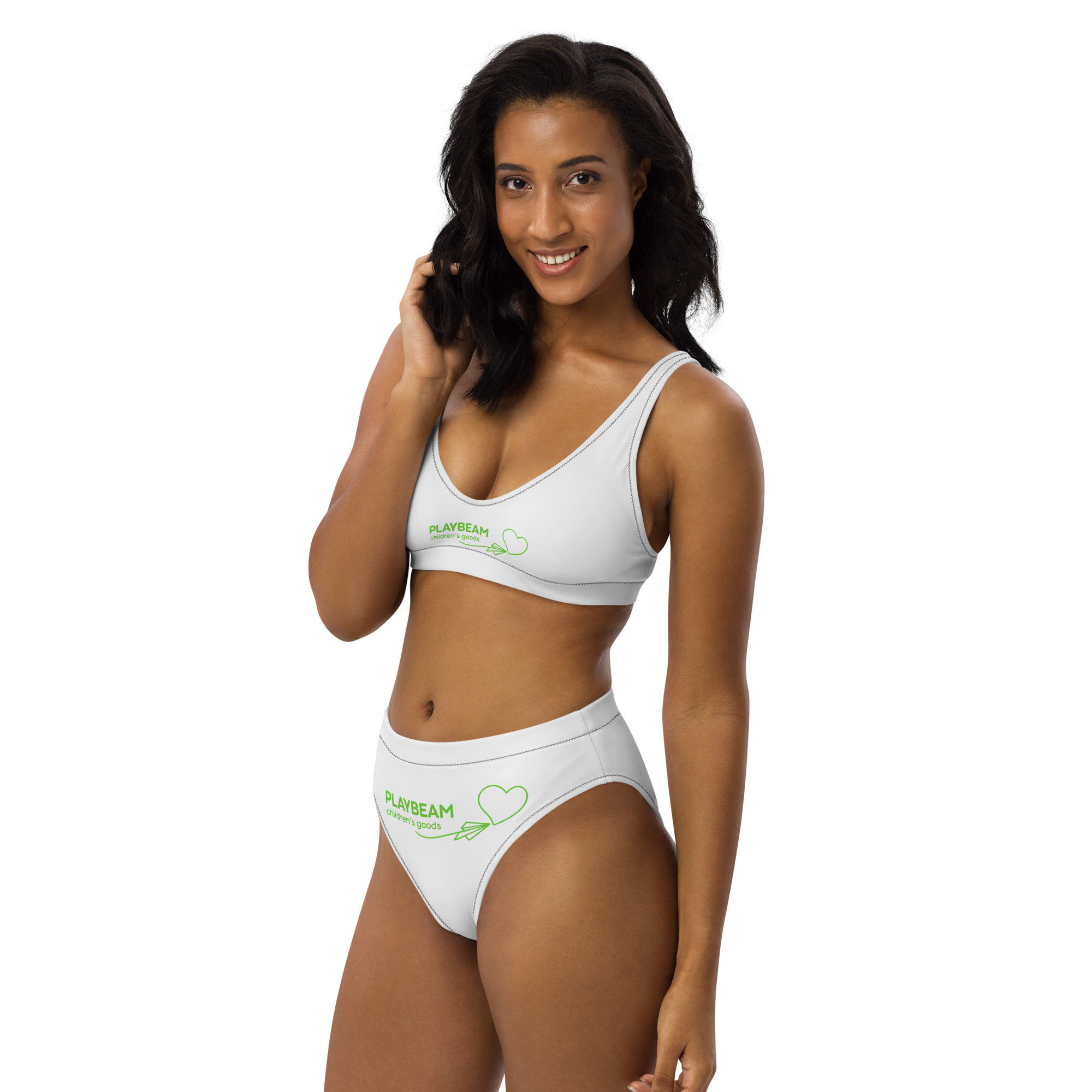 Recycled high-waisted bikini - Image 19