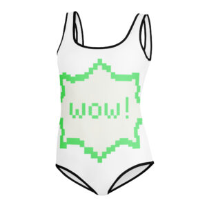 Alternative view of All-Over Print Youth Swimsuit