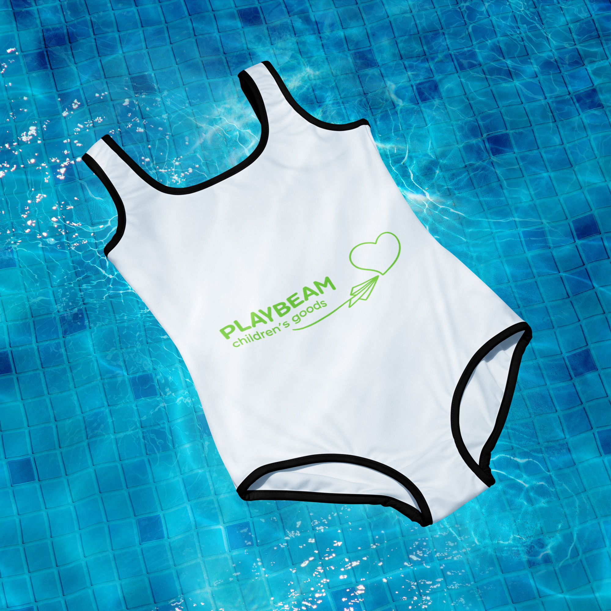 All-Over Print Youth Swimsuit - Image 9