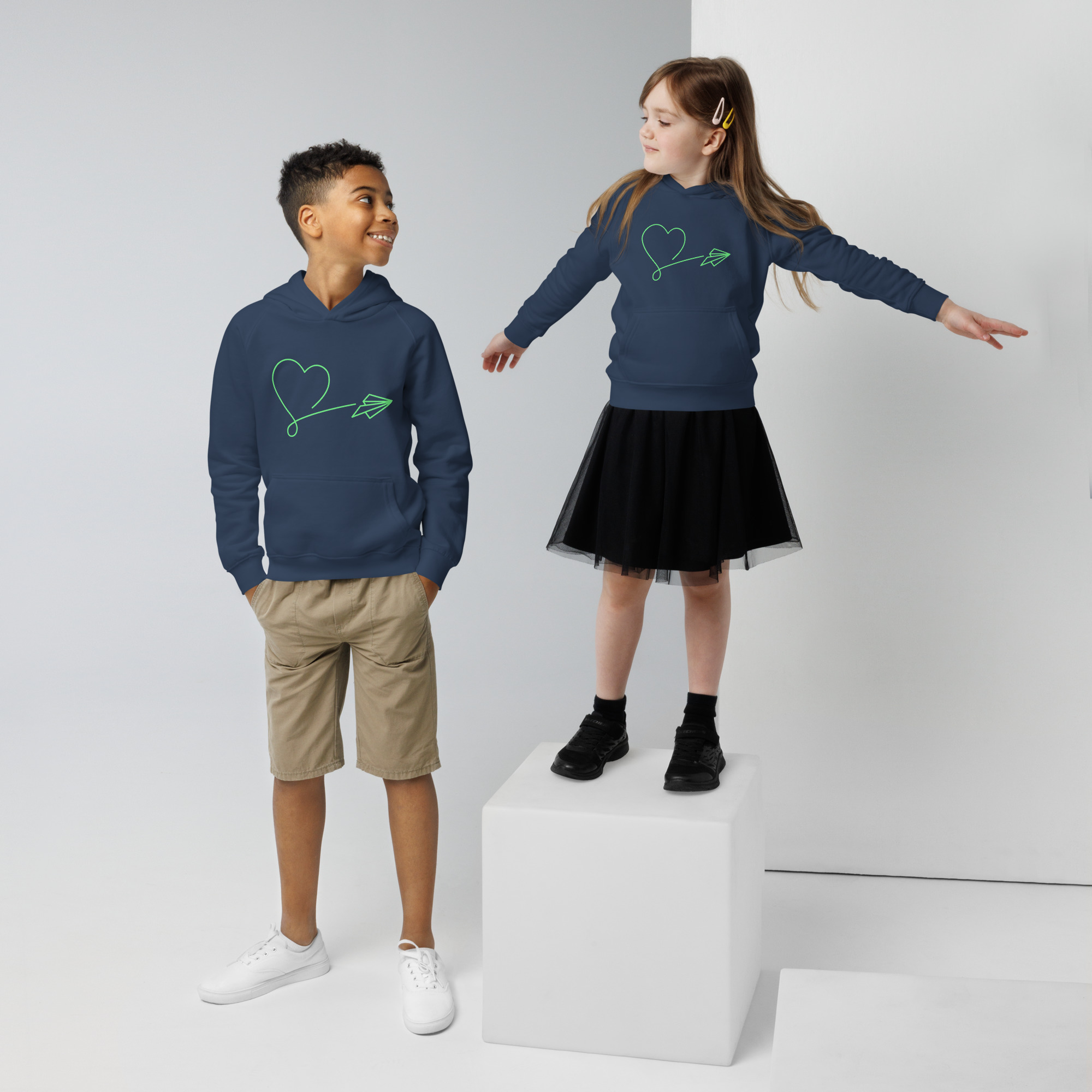 Kids eco hoodie - Image 5