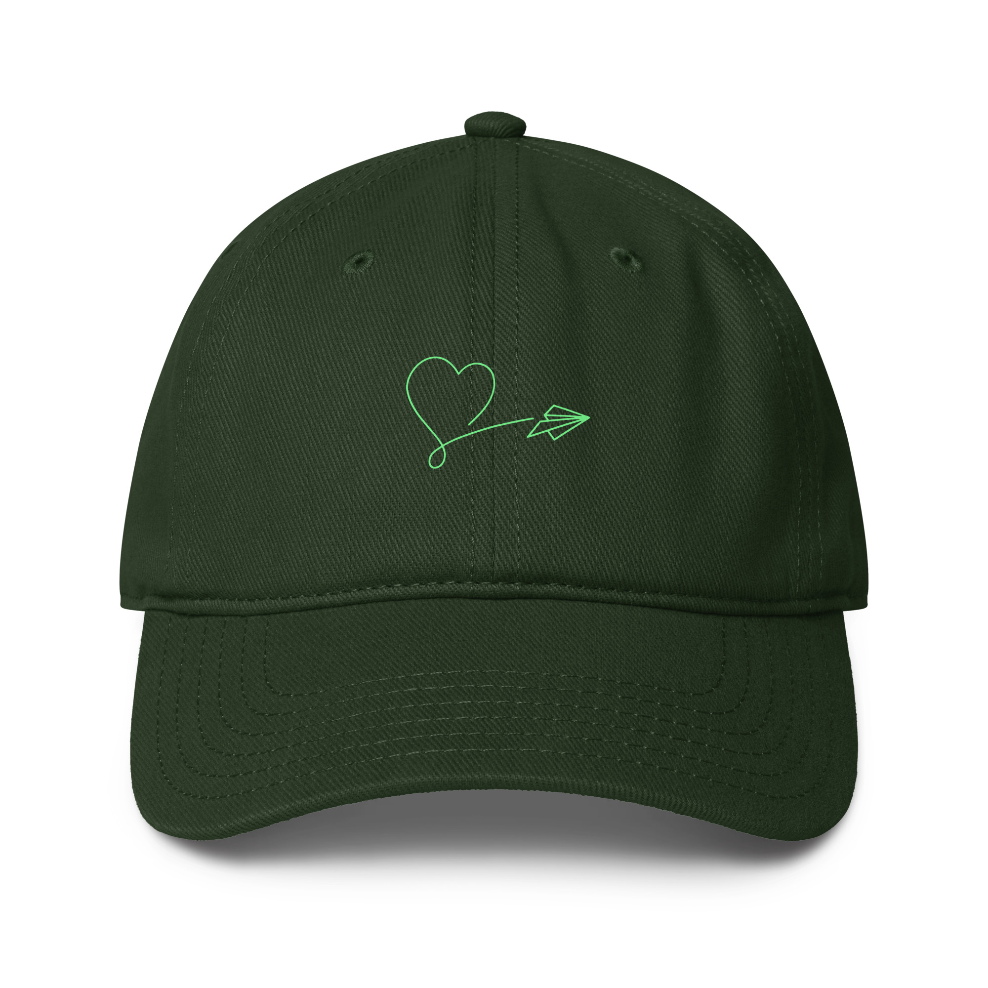 Low-profile baseball cap