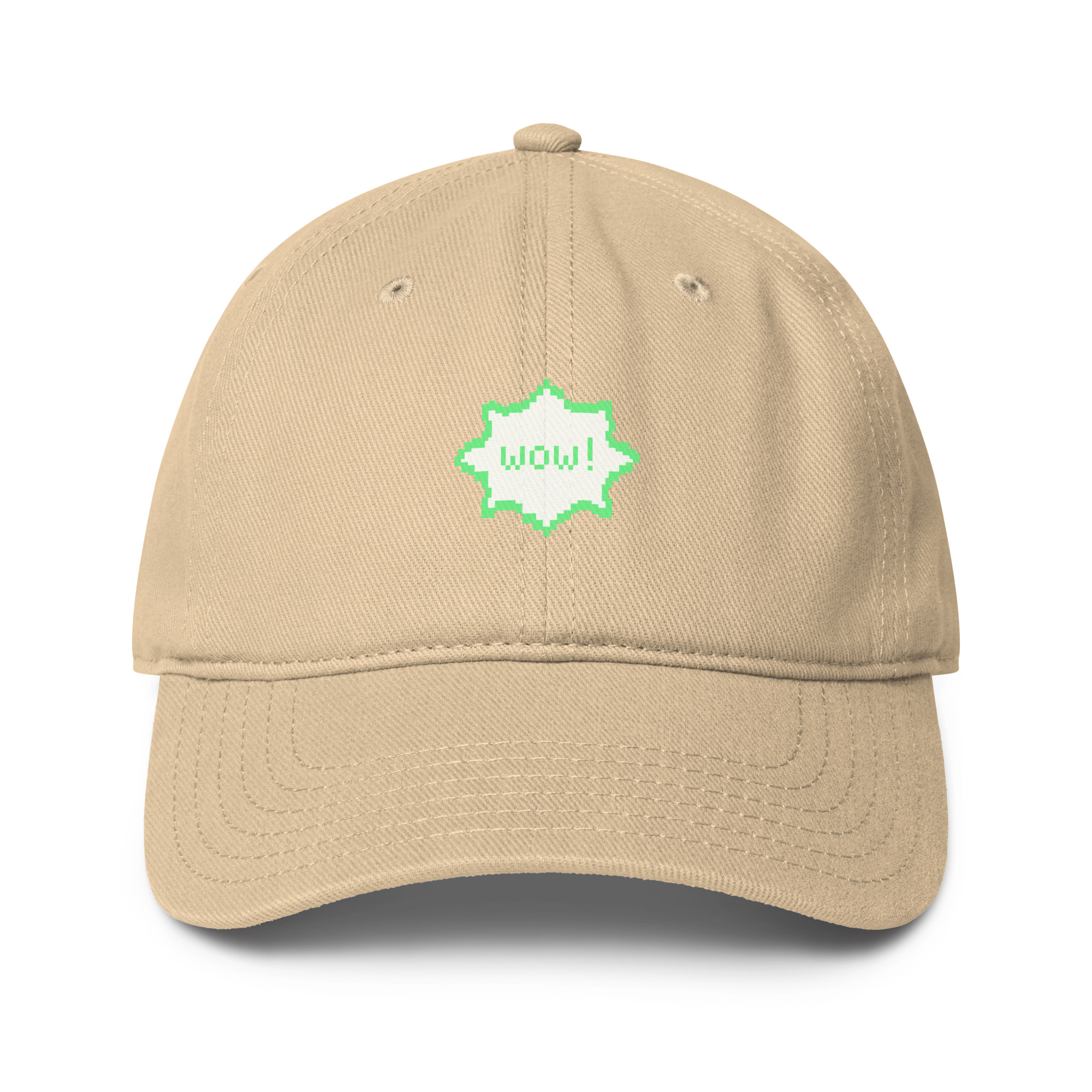 Low-profile baseball cap