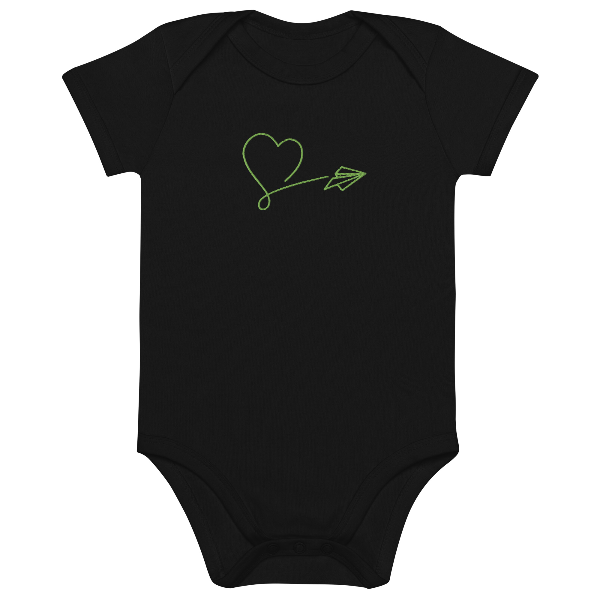 Organic cotton baby bodysuit - Image 2