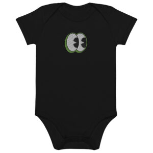 Alternative view of Organic cotton baby bodysuit