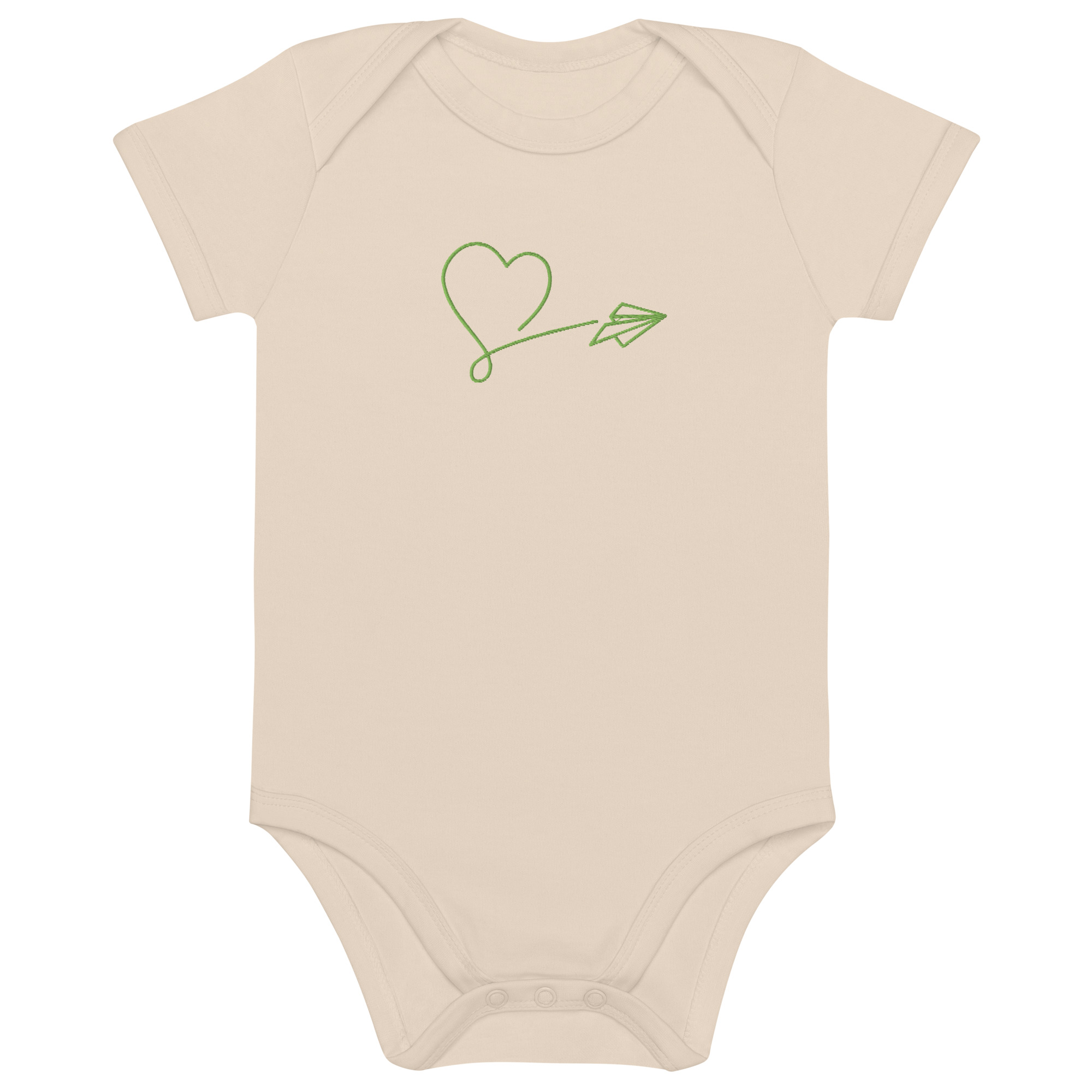 Organic cotton baby bodysuit - Image 3