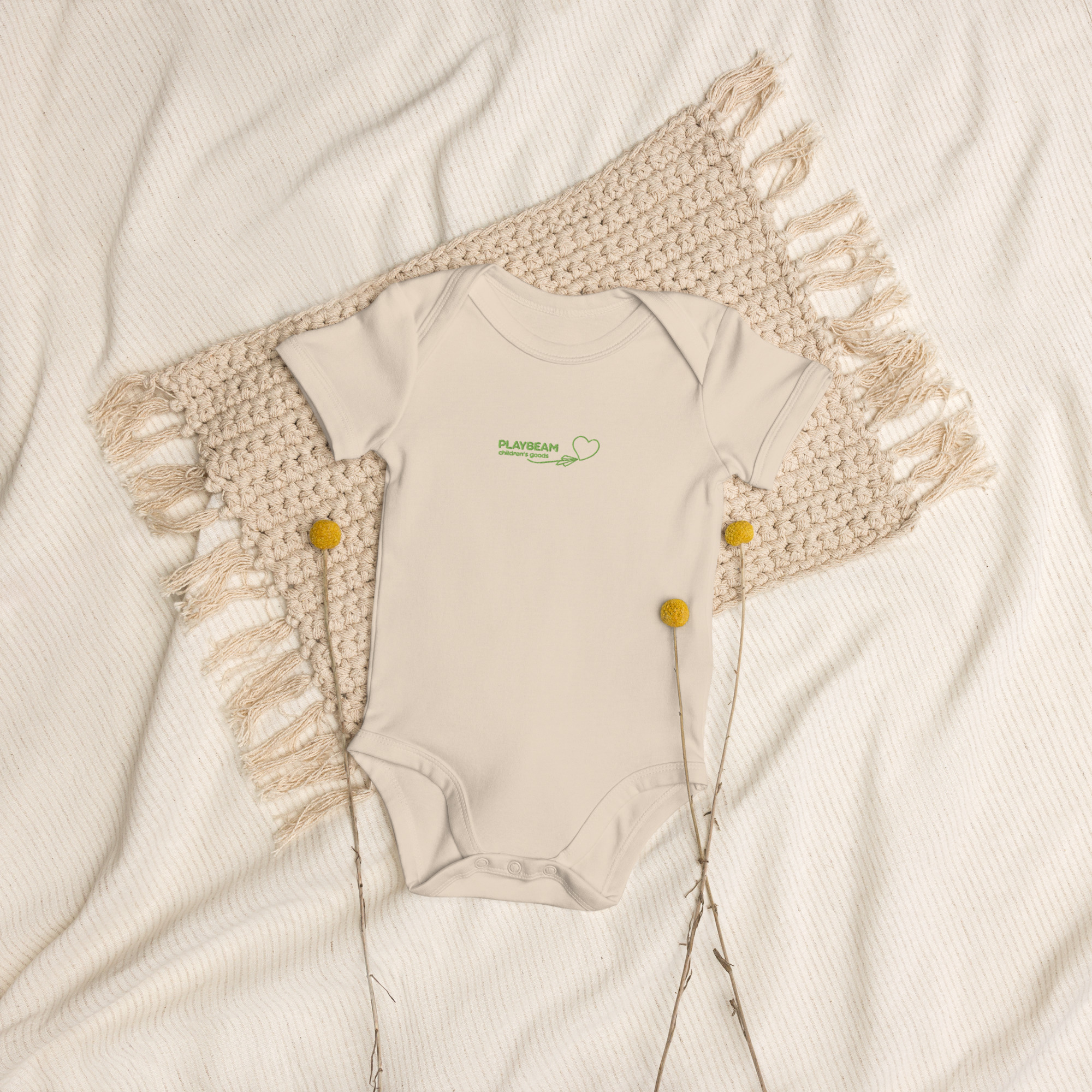 Organic cotton baby bodysuit - Image 5