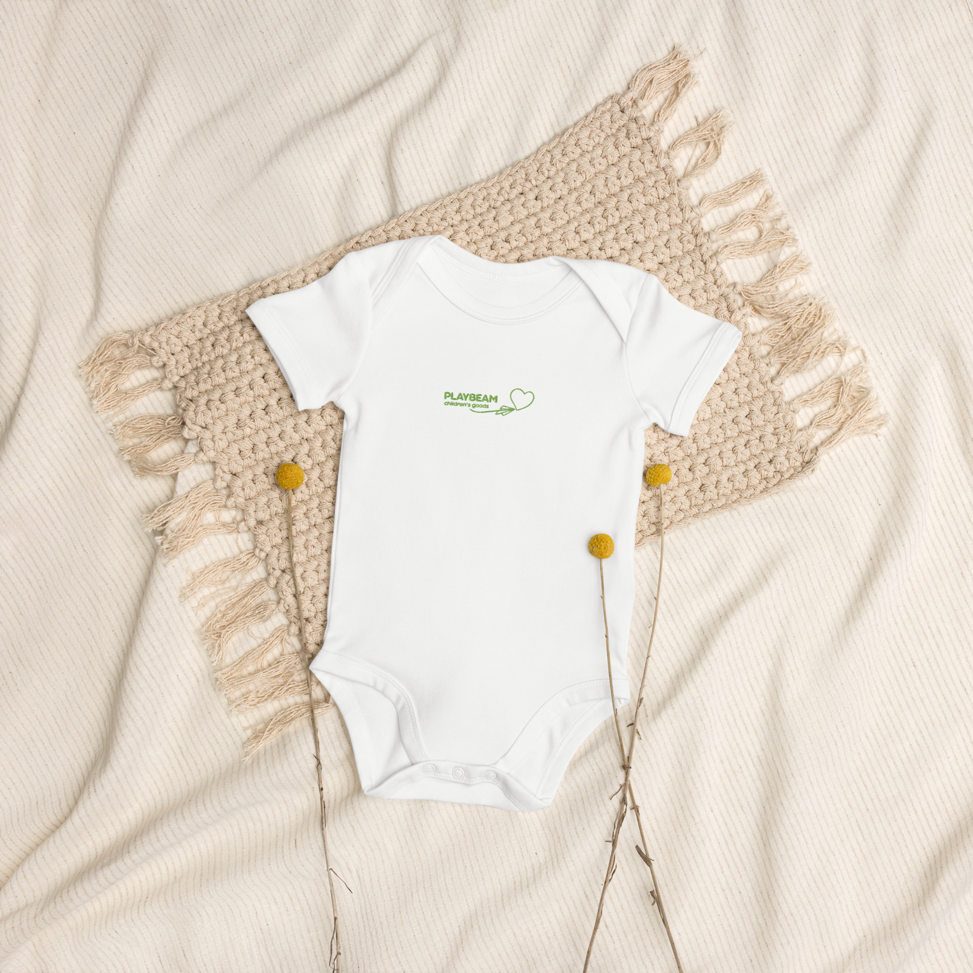 Organic cotton baby bodysuit - Image 6