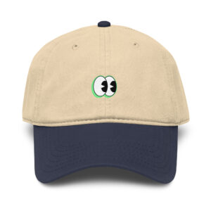 Garment washed baseball cap