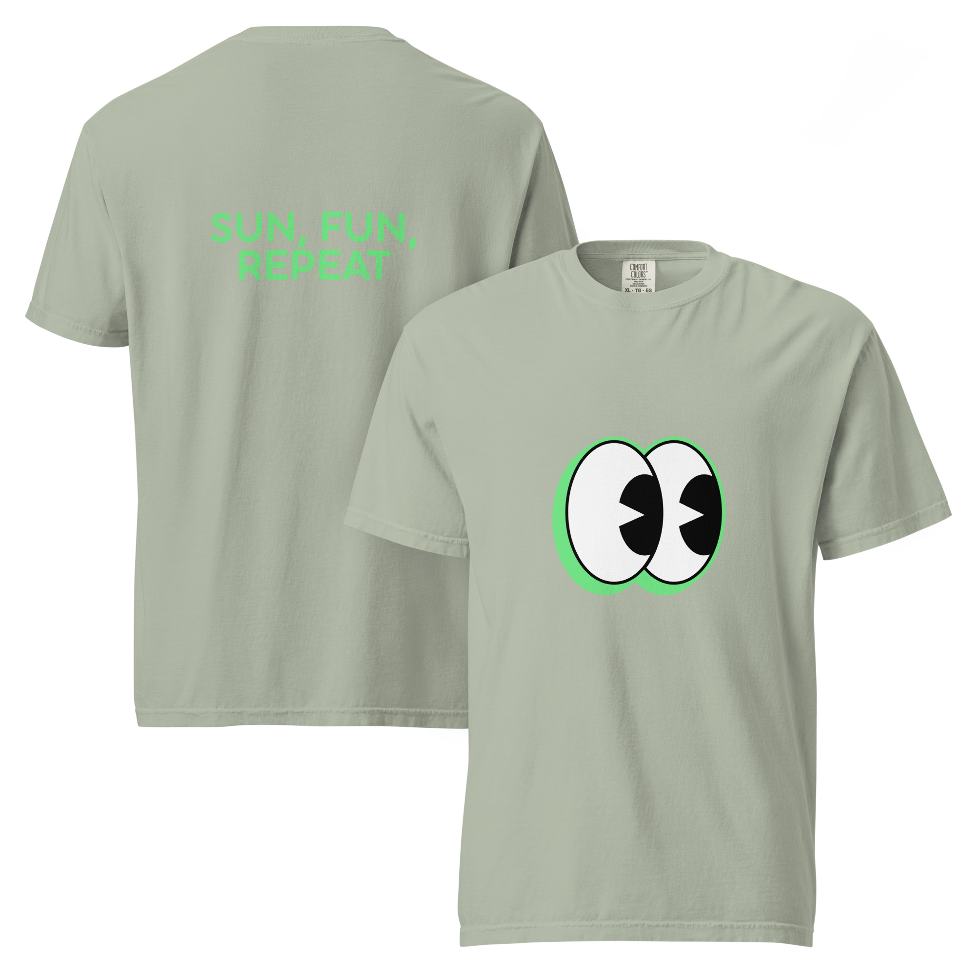 Unisex garment-dyed heavyweight t-shirt - Image 8