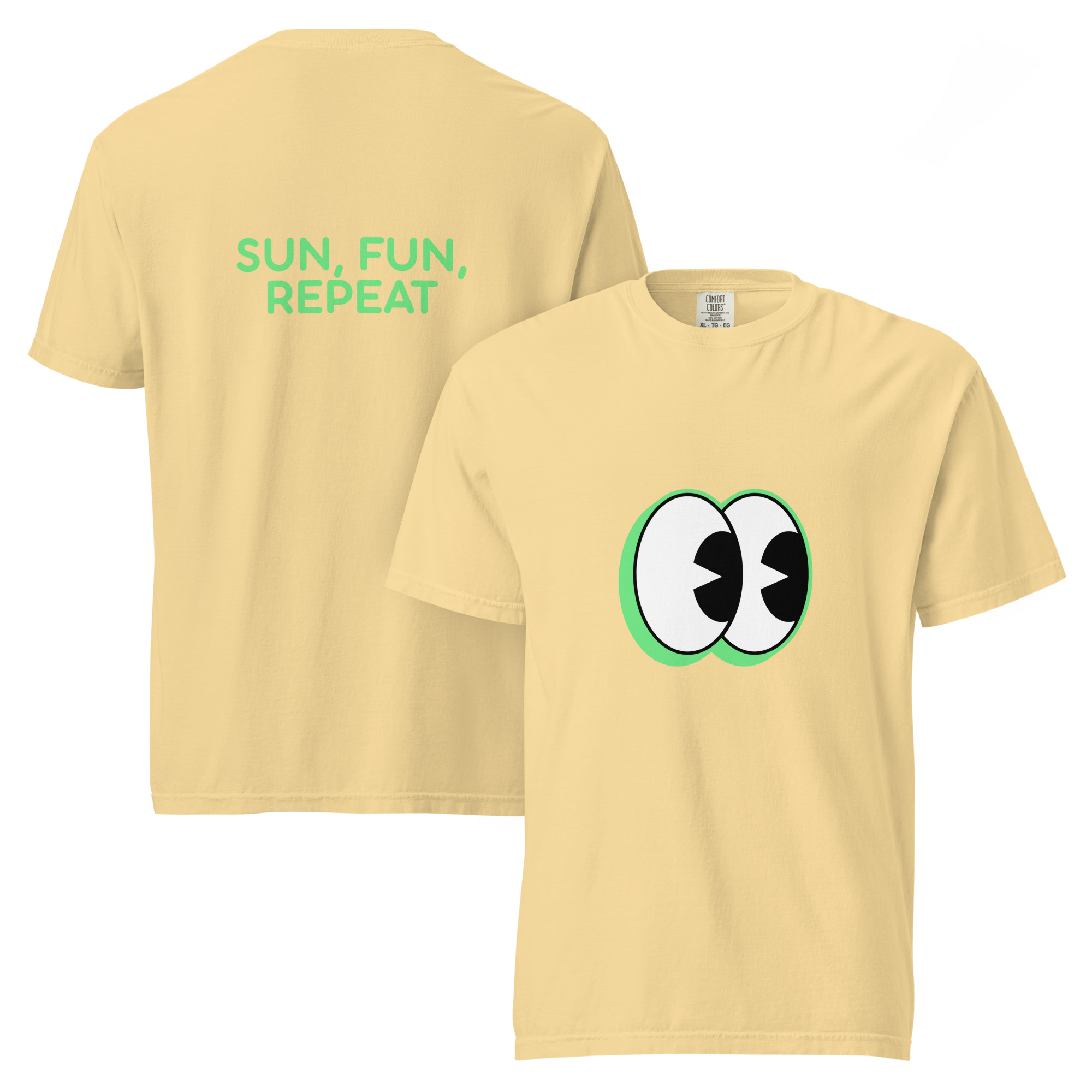 Unisex garment-dyed heavyweight t-shirt - Image 12