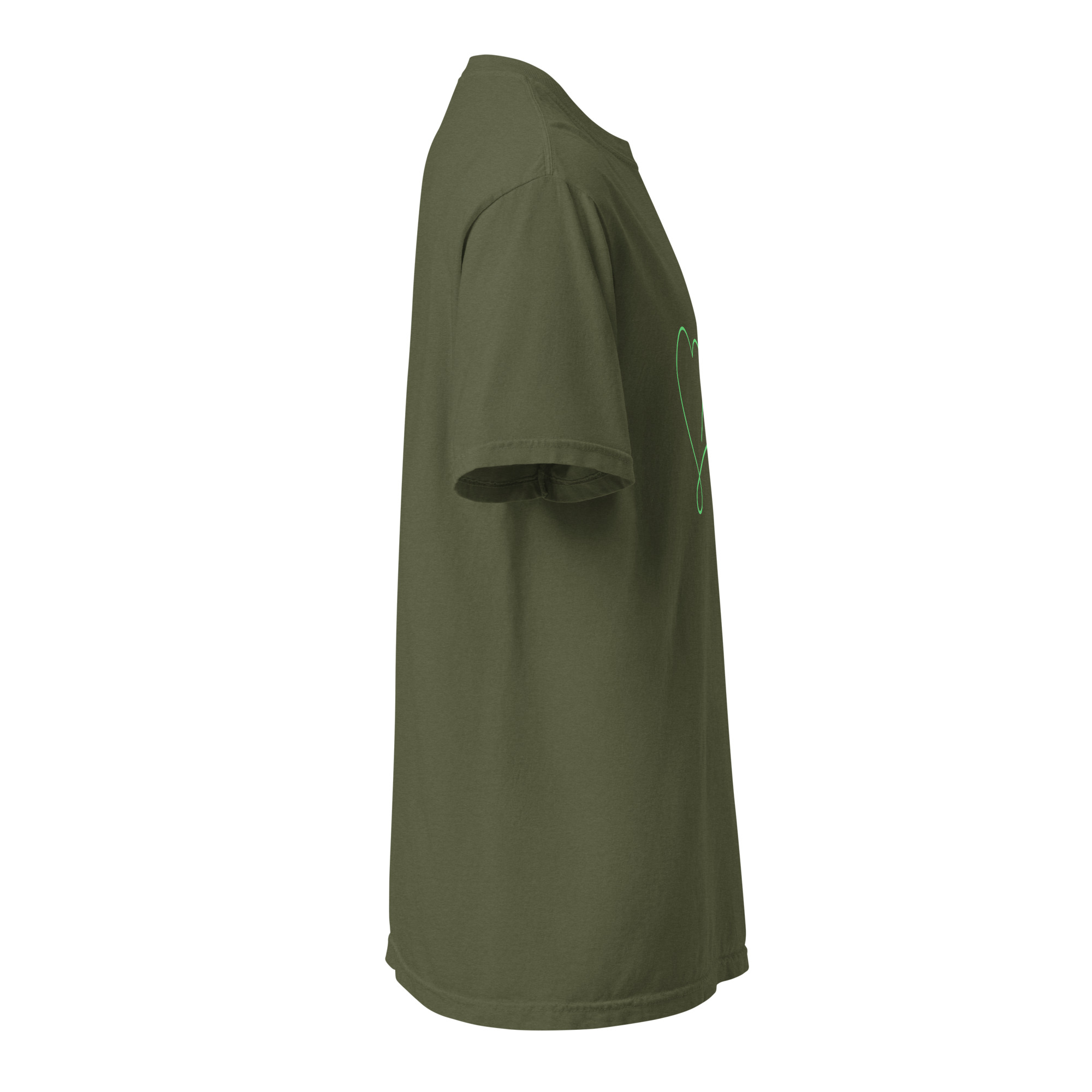 Unisex garment-dyed heavyweight t-shirt - Image 44