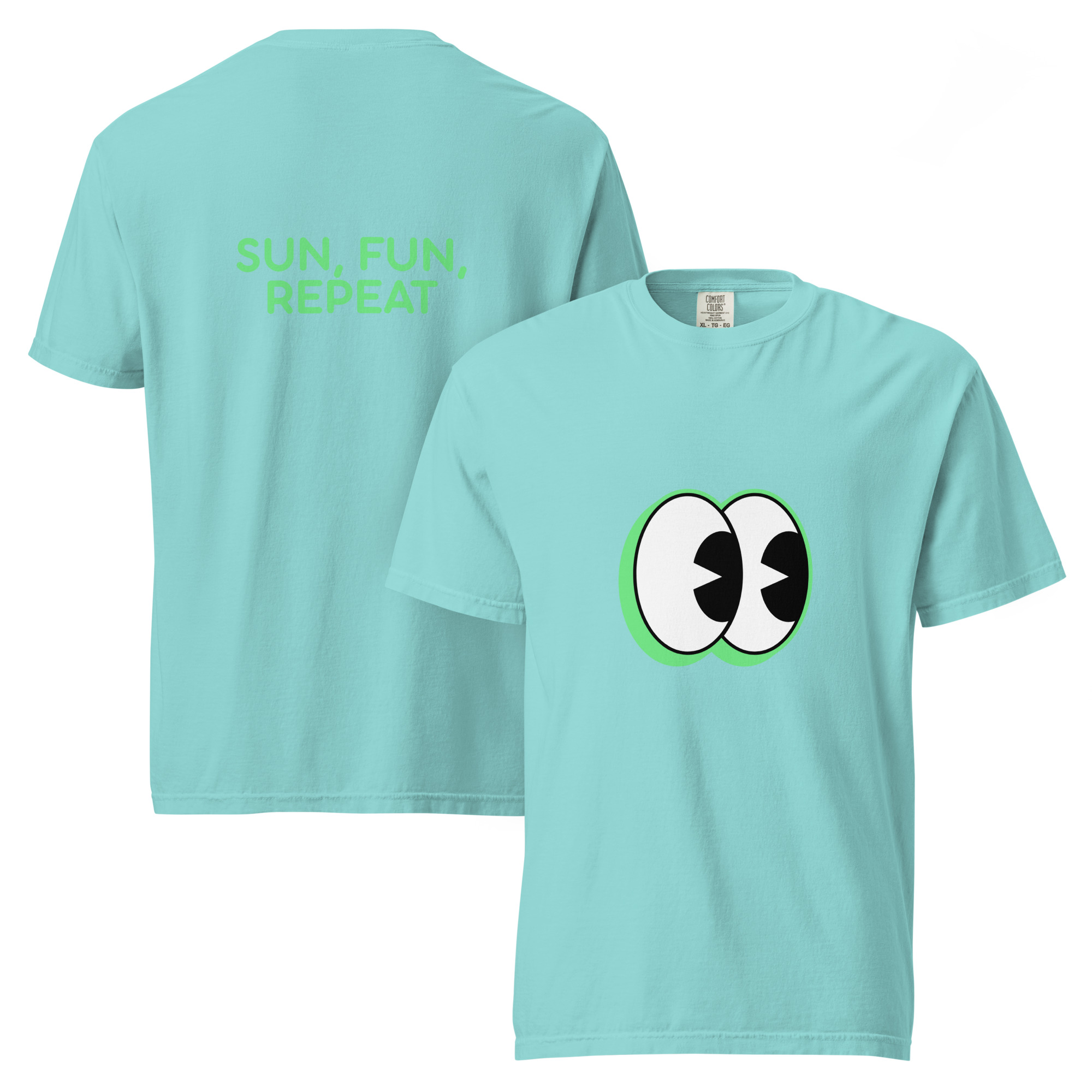 Unisex garment-dyed heavyweight t-shirt - Image 10