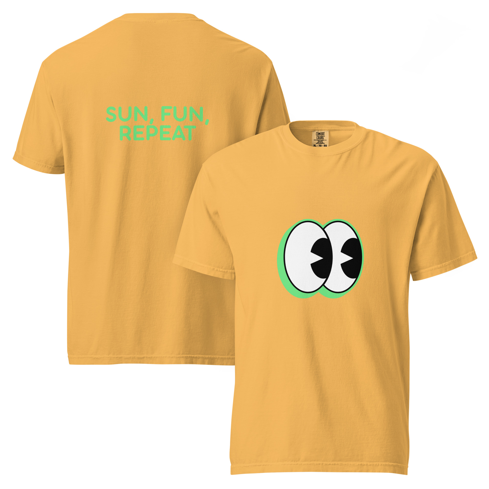 Unisex garment-dyed heavyweight t-shirt - Image 9