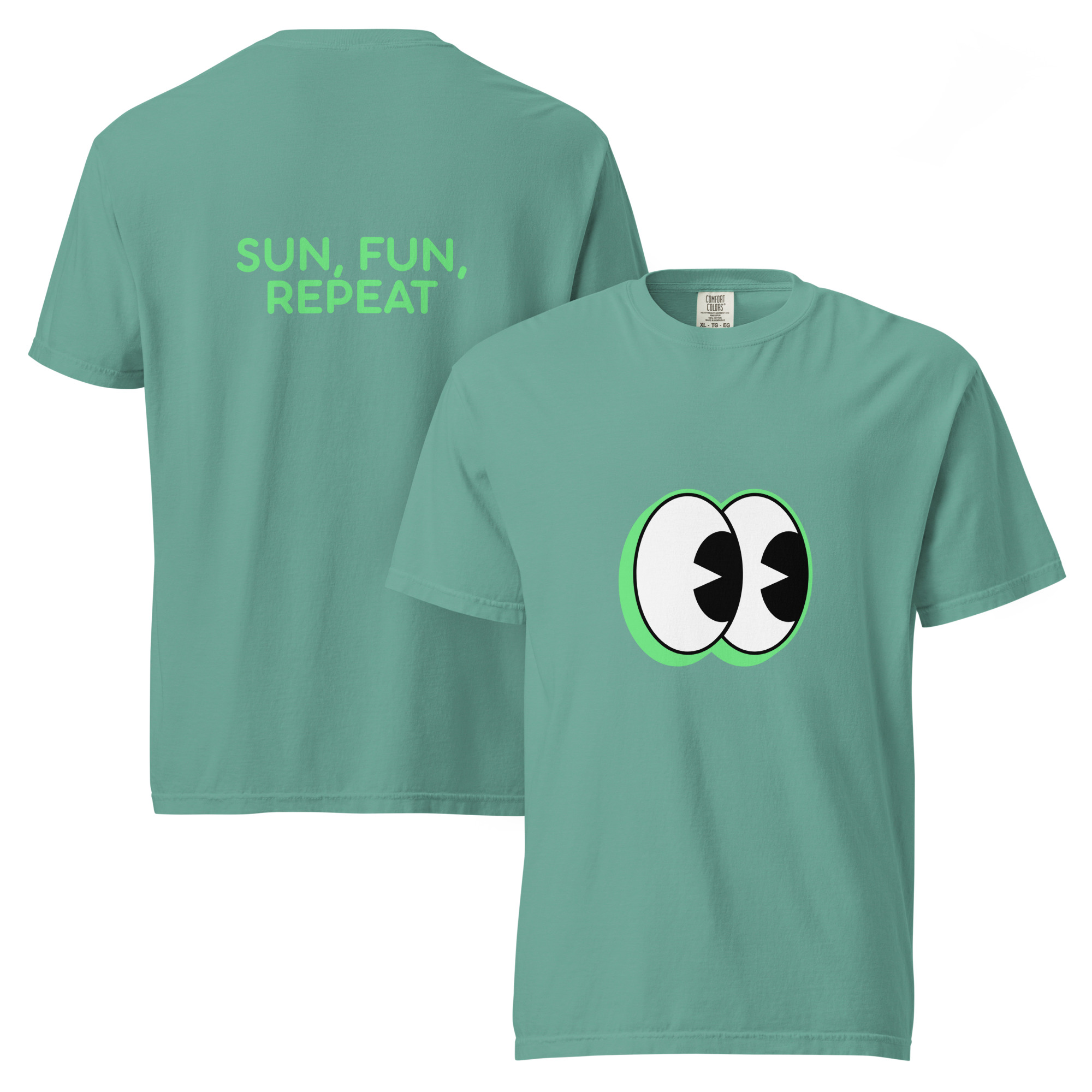 Unisex garment-dyed heavyweight t-shirt - Image 4