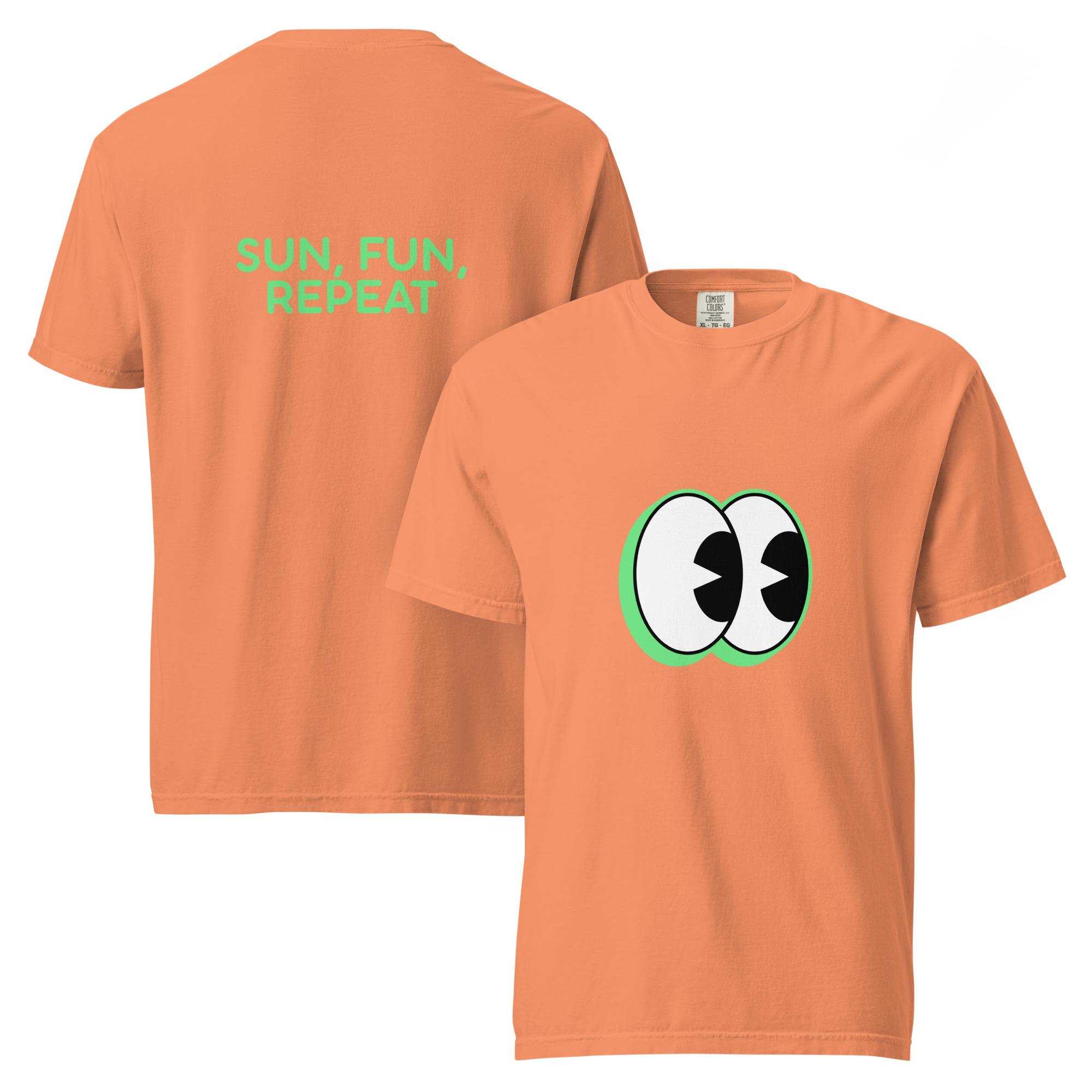 Unisex garment-dyed heavyweight t-shirt