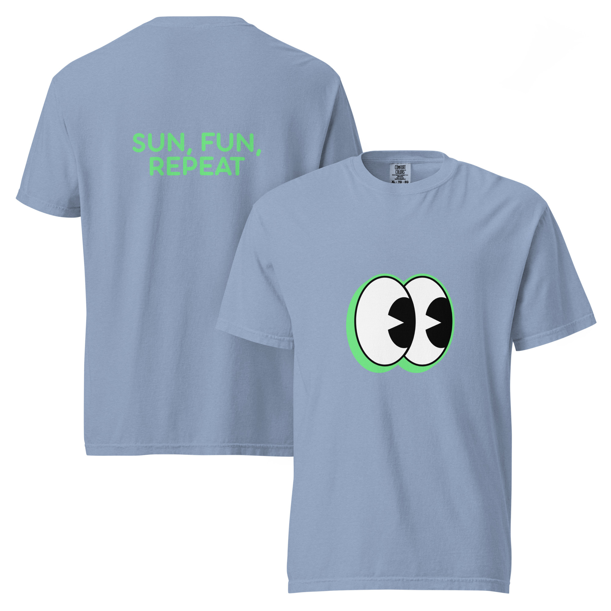 Unisex garment-dyed heavyweight t-shirt - Image 7