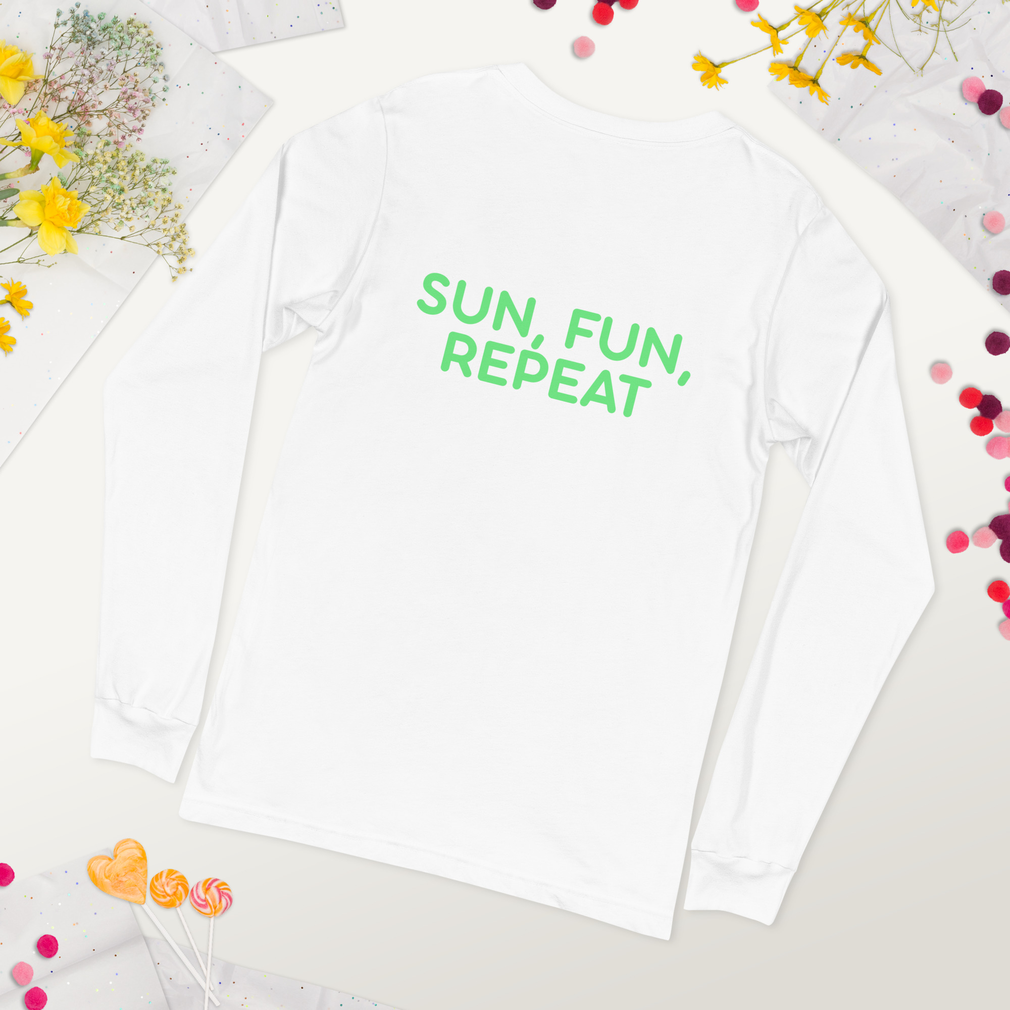 Unisex Long Sleeve Tee - Image 44