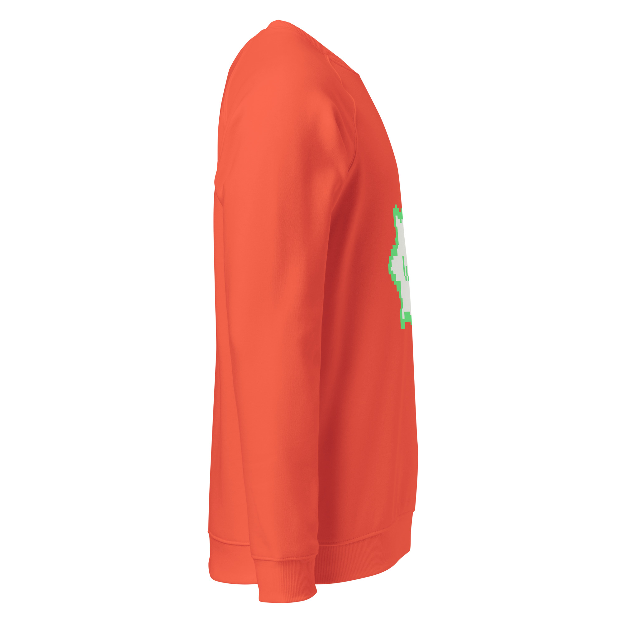 Unisex organic raglan sweatshirt - Image 23