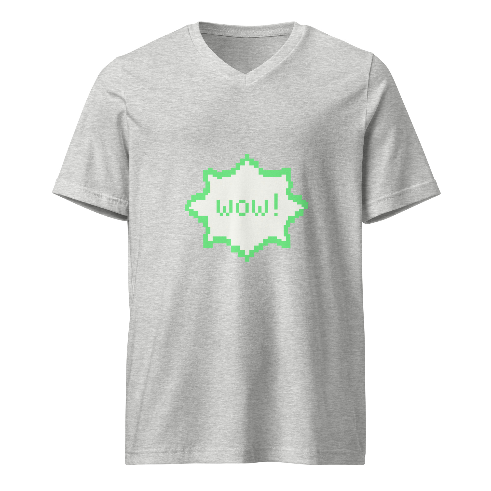 Unisex Short Sleeve V-Neck T-Shirt - Image 5