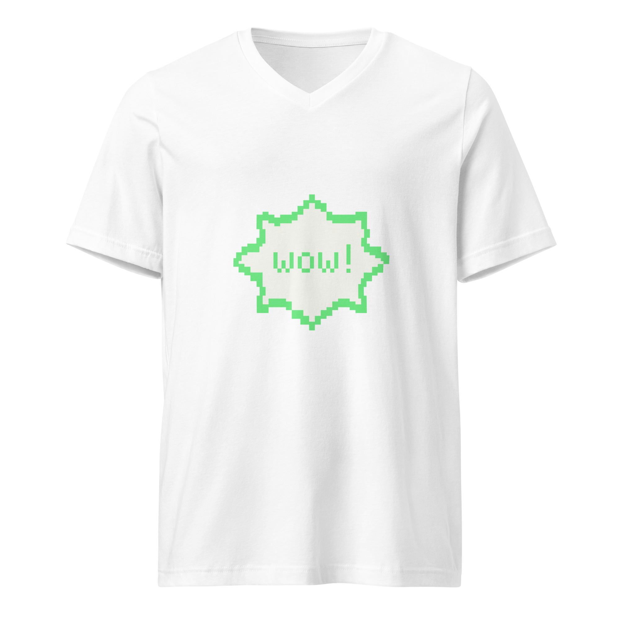 Unisex Short Sleeve V-Neck T-Shirt - Image 6